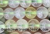 CSJ318 15.5 inches 4mm round serpentine new jade beads