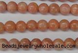 CSM03 15.5 inches 8mm round salmon stone beads wholesale