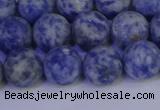 CSO533 15.5 inches 10mm round matte African sodalite beads wholesale
