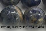 CSO838 15.5 inches 20mm round orange sodalite beads wholesale