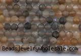 CSS846 15 inches 3mm faceted round sunstone beads