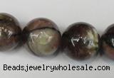 CST40 15.5 inches 20mm round staurolite gemstone beads wholesale