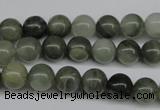 CSW03 15.5 inches 8mm round seaweed quartz beads wholesale