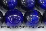 CTE2395 15 inches 10mm round blue tiger eye beads