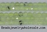 CTG632 15.5 inches 3mm faceted round prehnite gemstone beads