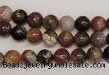 CTO351 15.5 inches 8mm round natural tourmaline gemstone beads