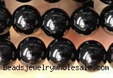 CTO701 15.5 inches 6mm round black tourmaline beads wholesale