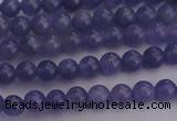 CTZ500 15.5 inches 4mm round natural tanzanite gemstone beads