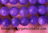 CTZ511 15.5 inches 4mm round natural tanzanite gemstone beads