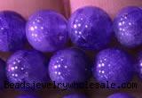 CTZ514 15.5 inches 7mm round natural tanzanite gemstone beads