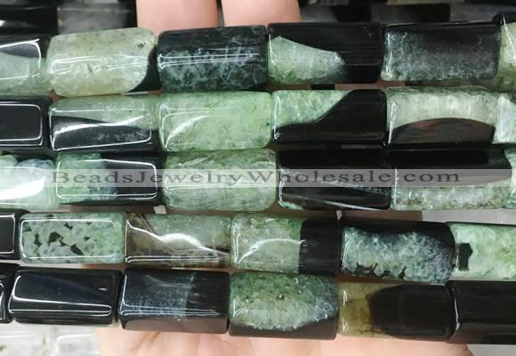 CUBS113 15 inches 10*20mm cuboid agate gemstone beads wholesale