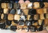 CUBS121 15 inches 12*13mm cube agate gemstone beads wholesale CUBS121 15 inches 12*13mm cube agate gemstone beads wholesale