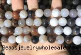 CWJ571 15.5 inches 10mm round Arizona petrified wood jasper beads