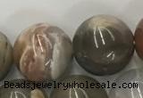 CWJ579 15.5 inches 14mm round wood jasper beads wholesale