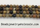 CWJ583 15.5 inches 11mm round wooden jasper beads wholesale