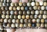 CWJ592 15.5 inches 8mm round wood jasper beads wholesale