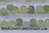 CXJ215 Top drilled 7*7mm faceted teardrop New jade beads