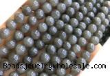CYJ662 15 inches 8mm round dyed yellow jade beads wholesale