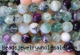 FLBS04 15 inches 12mm round feather fluorite beads wholesale
