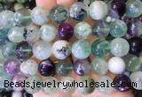 FLBS04 15 inches 12mm round feather fluorite beads wholesale