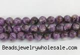 LPBS09 15 inches 12mm round purple Lepidolite beads wholesale