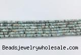 LRBS16 15 inches 3*5mm heishi larimar gemstone beads wholesale