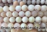 LSBS1006 15 inches 17mm carved round morganite gemstone beads wholesale LSBS1006 15 inches 17mm carved round morganite gemstone beads wholesale