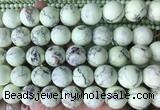 LSBS165 15 inches 18mm round Lemon turquoise beads wholesale