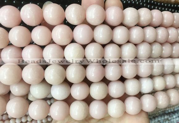 LSBS230 15 inches 14mm round pink opal gemstone beads wholesale
