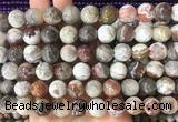 LSBS241 15 inches 14mm round mexican crazy agate beads wholesale