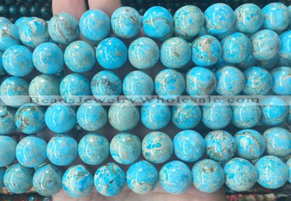 LSBS244 15 inches 14mm round imperial jasper gemstone beads wholesale