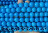LSBS281 15 inches 14mm round dark blue howlite turquoise gemstone beads wholesale LSBS281 15 inches 14mm round dark blue howlite turquoise gemstone beads wholesale