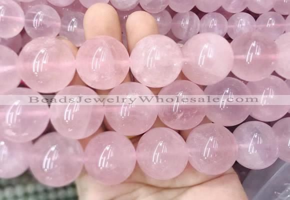 LSBS29 15 inches 20mm round rose quartz gemstone beads wholesale