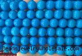 LSBS298 15 inches 14mm round dark blue agate gemstone beads wholesale LSBS298 15 inches 14mm round dark blue agate gemstone beads wholesale