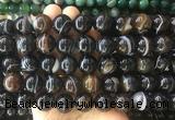 LSBS306 15 inches 16mm round banded agate gemstone beads wholesale LSBS306 15 inches 16mm round banded agate gemstone beads wholesale