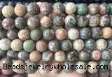 LSBS313 15 inches 16mm faceted round ocean agate gemstone beads wholesale LSBS313 15 inches 16mm faceted round ocean agate gemstone beads wholesale