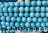 LSBS345 15 inches 14mm round blue sky stone beads wholesale