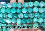 LSBS396 15 inches 14mm faceted round dragon veins agate gemstone beads wholesale LSBS396 15 inches 14mm faceted round dragon veins agate gemstone beads wholesale