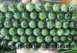LSBS402 15 inches 14mm round peridot gemstone beads wholesale