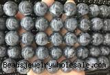 LSBS409 15 inches 18mm round black labradorite gemstone beads wholesale