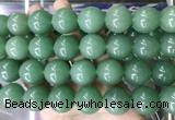 LSBS450 15 inches 20mm round green aventurine gemstone beads wholesale