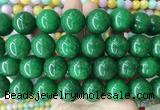 LSBS453 15 inches 20mm round candy jade gemstone beads wholesale