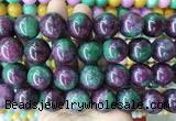LSBS454 15 inches 20mm round candy jade gemstone beads wholesale