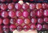 LSBS471 15 inches 20mm faceted round agate gemstone beads wholesale
