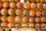 LSBS472 15 inches 20mm faceted round agate gemstone beads wholesale LSBS472 15 inches 20mm faceted round agate gemstone beads wholesale