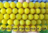 LSBS478 15 inches 16mm round candy jade gemstone beads wholesale