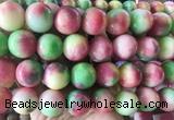 LSBS489 15 inches 20mm round candy jade gemstone beads wholesale