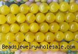 LSBS494 15 inches 16mm round candy jade gemstone beads wholesale
