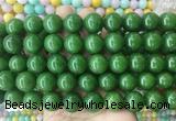 LSBS496 15 inches 16mm round candy jade gemstone beads wholesale