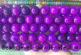 LSBS498 15 inches 16mm round candy jade gemstone beads wholesale